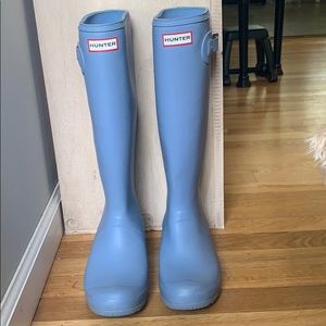Hunter tall rain boots